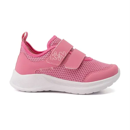 Tênis Infantil Klin Play Com Velcro Rosa Tênis Infantil Klin Play Com Velcro Rosa