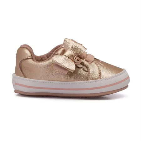 Tenis Algodao Doce - 448 - Ouro Rosa Tenis Algodao Doce - 448 - Ouro Rosa