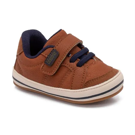 Tênis Infantil Kin®S Marrom: Charme E Conforto Para Os Pequeninos!
