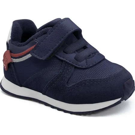 Tênis Infantil Fofinho Azul Marinho Com Velcro