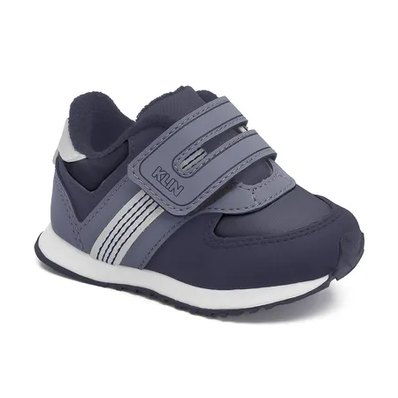 Tênis Infantil Klin Com Velcro Azul Marinho