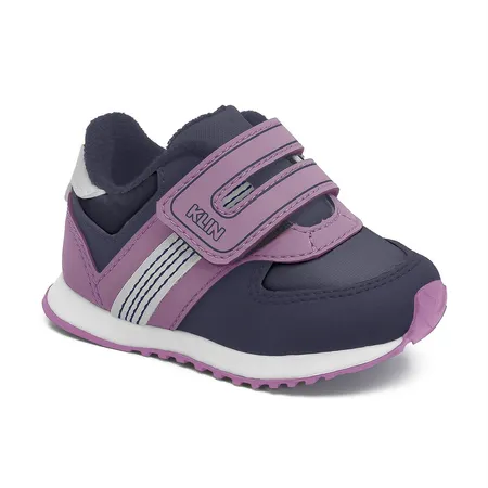 Tênis Infantil Menina Klin Com Velcro - Aventura E Charme