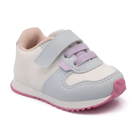 Tenis Walk Baby - 453 - Azul Candy/Branco/Lavanda