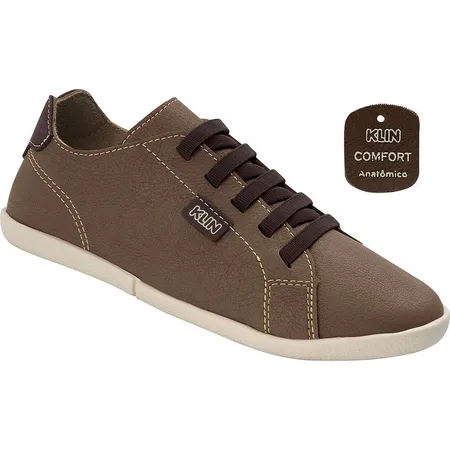 Tênis Infantil Klin Comfort Anatômico Marrom