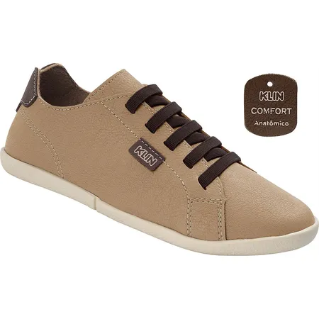 Tênis Klin Comfort Infantil Anatômico Caramelo
