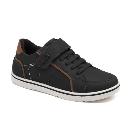 Tênis Infantil Klin Comfy Preto E Caramelo