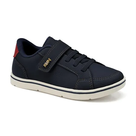 Tênis Infantil Fofinho Marinho Klin Com Velcro