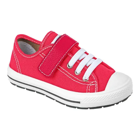 Tênis Infantil Vermelho """"""""""""""""Pura Aventura"""""""""""""""" Com Velcro