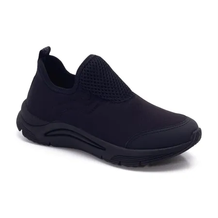 Tênis Slip-On Infantil Preto - Aventura Conforto
