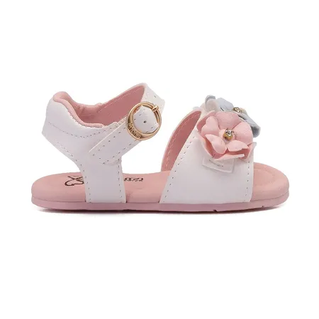 Sandália Infantil Klin Fofura Floral