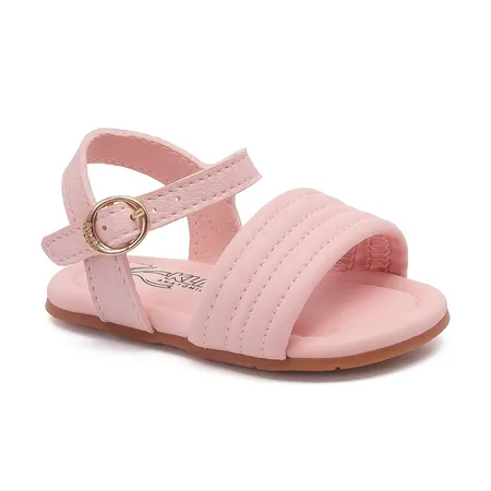 Sandália Bebê Fofura Rosa Klin